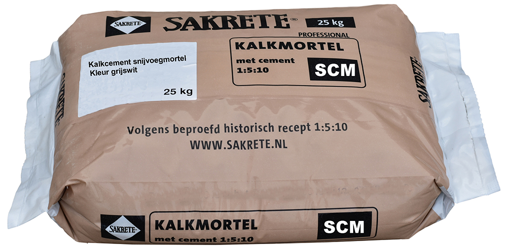 Sakrete Kalkcement Snijvoegmortel (25 kg)